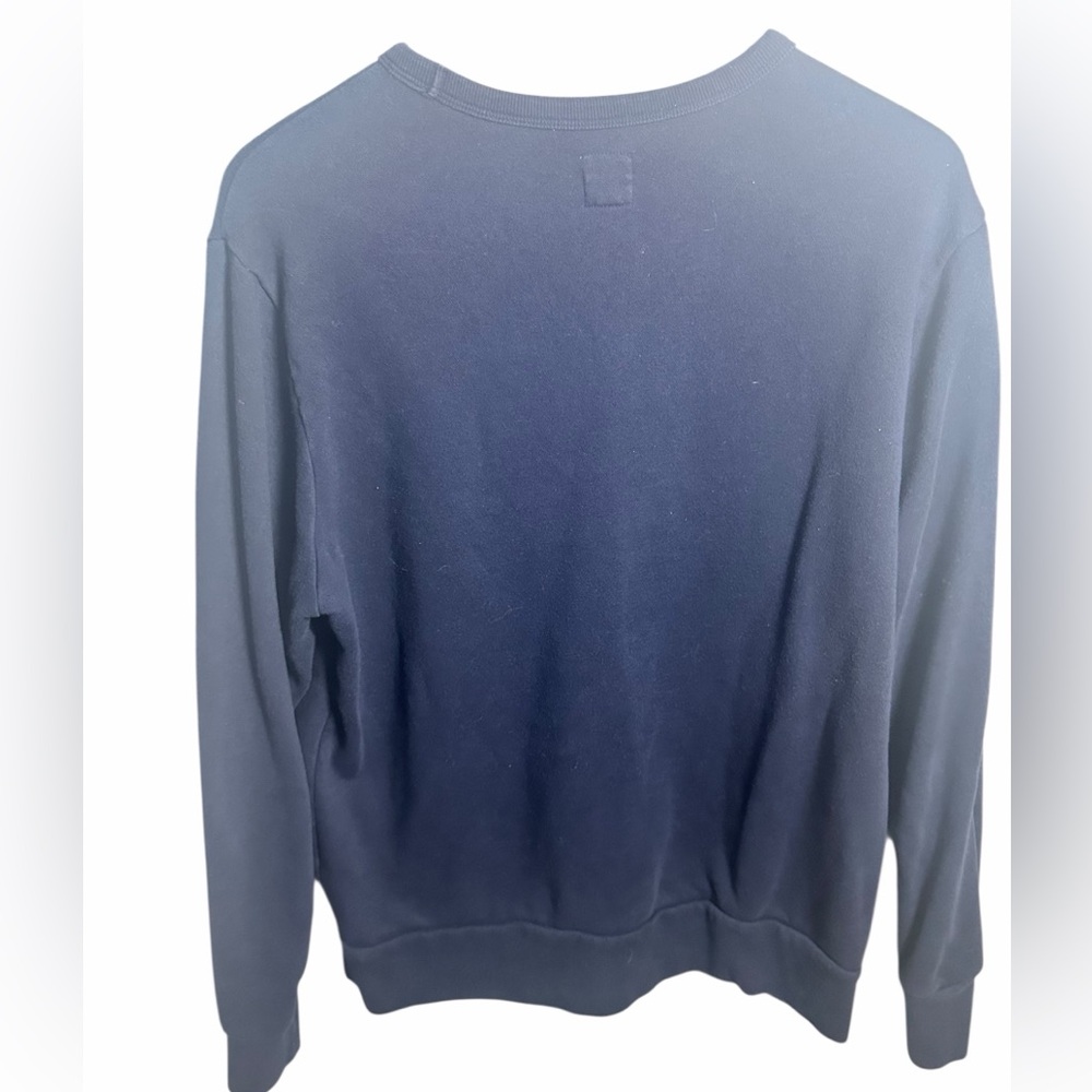GAP Women’s M Dark Blue Crewneck with Spell out Logo - Picture 2 of 5